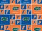 Licensed NCAA Florida Gators Cotton FL-020 Cotton Fabric by the Yard